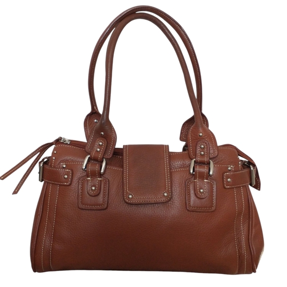 Tignanello Handbags - NWT Tignanello Brown Leather Handbag